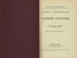 Illyrica metaphrasisi sive Saltjer slovinski