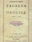 Specialna karta Zagreba i okolice