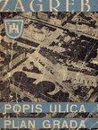 Zagreb. Popis ulica i plan grada