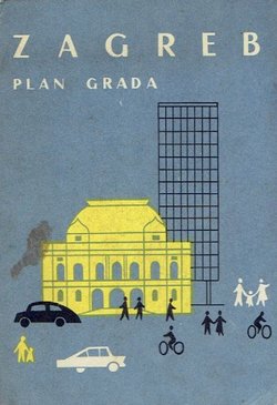 Zagreb. Popis ulica - Plan grada