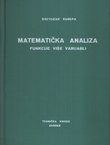 Matematička analiza 3. Funkcije više varijabli