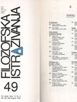 Filozofska istraživanja 49/13/2/1993