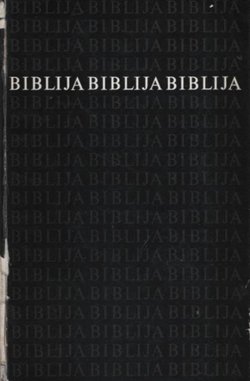 Biblija. Stari i Novi Zavjet (2.izd.)