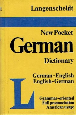 Langenscheidt New Pocket German Dictionary. German-English, English-German