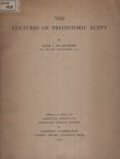 The Cultures of Prehistoric Egypt