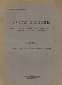 Osnovi geodezije II. Optičko mjerenje duljina - Mjerenje kuteva