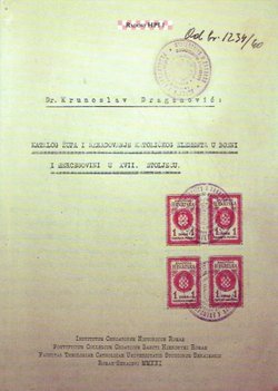 Katalog župa i nazadovanje katoličkog elementa u Bosni i Hercegovini u XVII. stoljeću