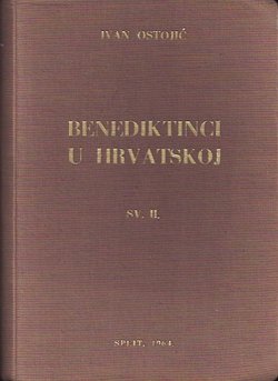 Benediktinci u Hrvatskoj i ostalim našim krajevima II.
