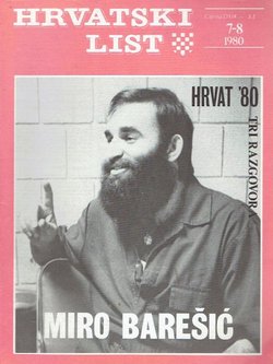 Hrvatski list III/7-8 (24)/1980