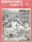 Hrvatski list III/1-2 (20)/1980