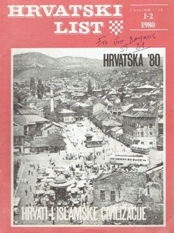 Hrvatski list III/1-2 (20)/1980