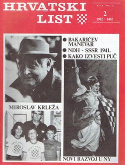 Hrvatski list V/2 (48)/1982