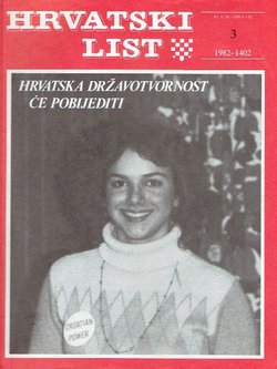Hrvatski list V/3 (49)/1982