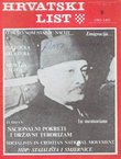 Hrvatski list V/8 (54)/1982