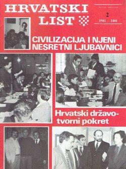 Hrvatski list IV/2 (36)/1981