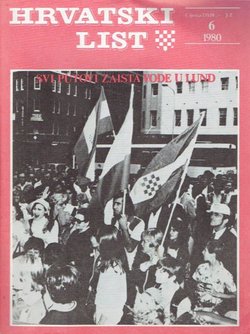 Hrvatski list III/6 (23)/1980