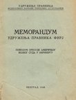 Memorandum Udruženja pravnika FNRJ povodom presude američkog vojnog suda u Nirnbergu