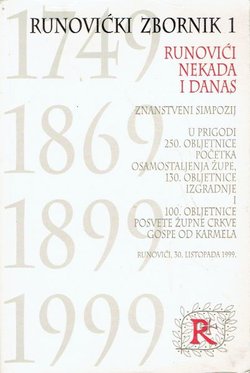 Runovićki zbornik 1. Runovići nekad i danas