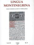 Lingua Montenegrina X/1/19/2017