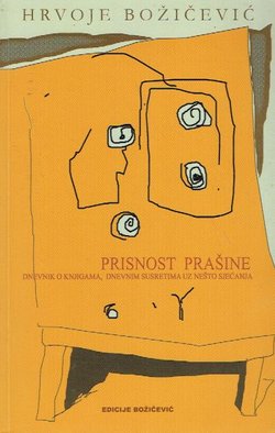 Prisnost prašine. Dnevnik o knjigama, dnevnim susretima, uz nešto sjećanja 1990. - 2007.