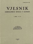 Vjesnik Arheološkog muzeja u Zagrebu, 3. serija, XV/1982