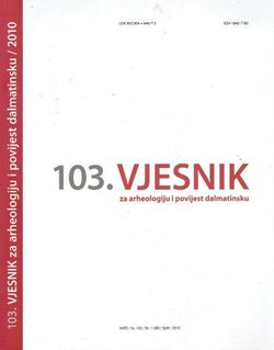 103. Vjesnik za arheologiju i povijest dalmatinsku