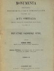Hrvatski saborski spisi IV. / Acta comitialia Regni Croatiae, Dalmatiae, Slavoniae IV.