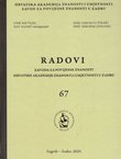 Radovi Zavoda za povijesne znanosti HAZU u Zadru 67/2025