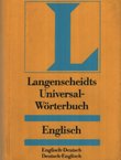 Langenscheidts Universal Wörterbuch Englisch. Englisch-Deutsch, Deutsch-Englisch