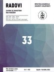 Radovi Zavoda za znanstveni rad Varaždin 33/2022