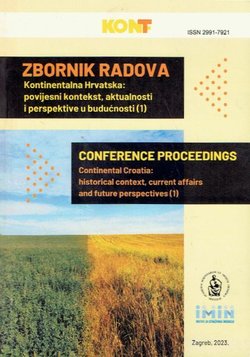 Zbornik radova. Kontinentalna Hrvatska: povijesni kontekst, aktualnosti i perspektive u budućnosti (1)