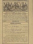 Nova revija. Vjeri i nauci ( IV/4/1925)