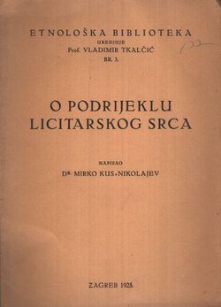O podrijeklu licitarskog srca
