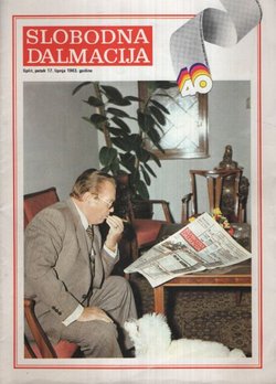 Slobodna Dalmacija - jubilarno izdanje za 40 godina